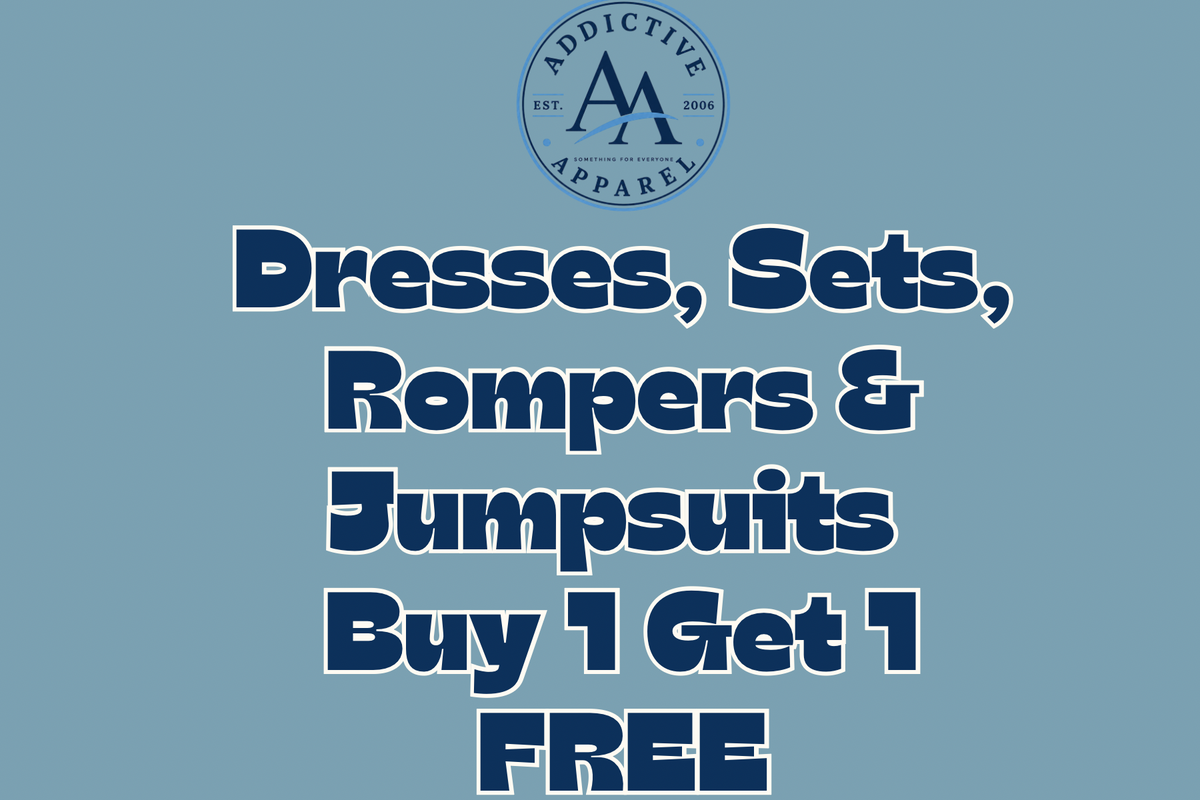 BOGO Free Dresses Jumpsuits Sets & Rompers