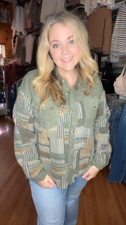 The Evergreen Escape Shacket