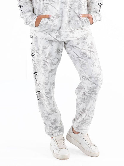 Simply Southern Alice White Camo Pants
