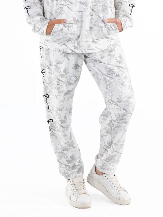 Simply Southern Alice White Camo Pants