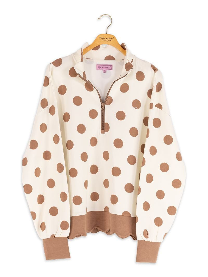 Simply Scallop Pullover