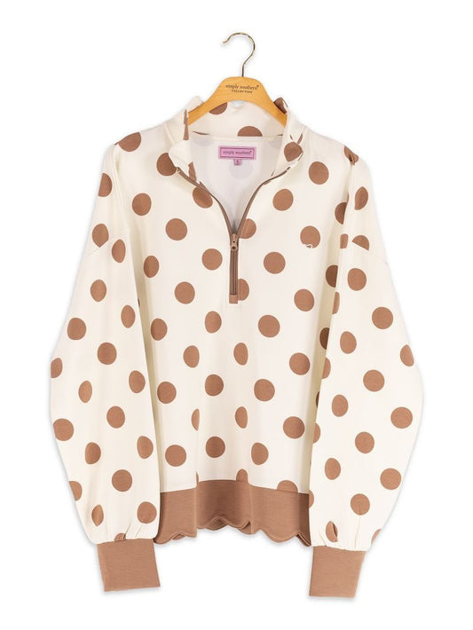 Simply Scallop Pullover
