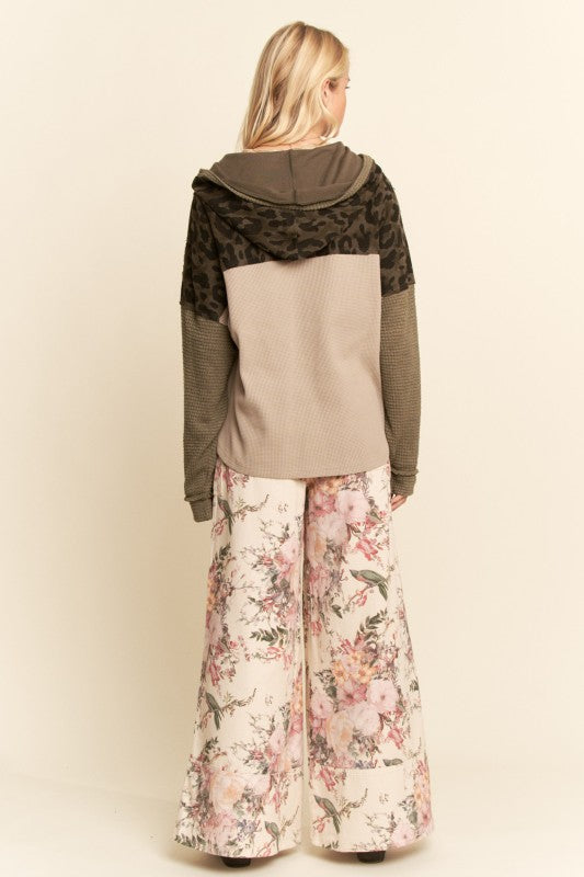 Star & Peace Patchwork Top