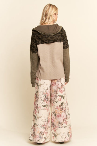 Star & Peace Patchwork Top