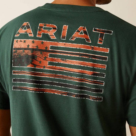 Ariat Wood Flag Tee