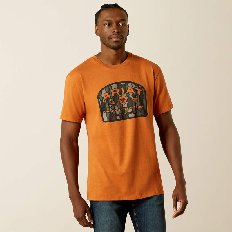 Ariat Underlands Camo Badge Tee