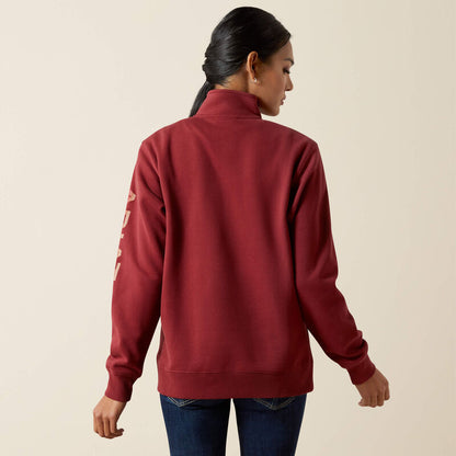 Ariat Foundation Logo 1/2 Zip Hoodie