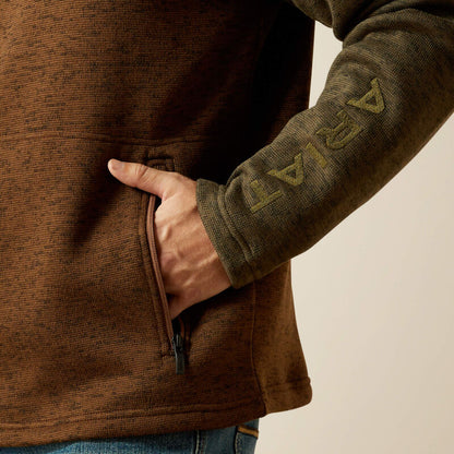 Ariat Caldwell Logo 1/4 Zip Sweater