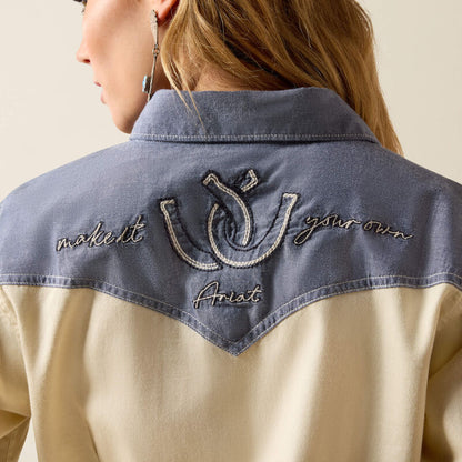 Ariat Horseshoe Western Snap