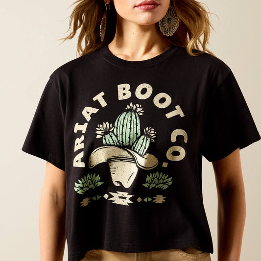 Ariat Cacti Cowboy Hat Tee
