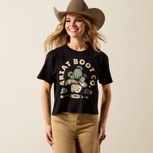 Ariat Cacti Cowboy Hat Tee