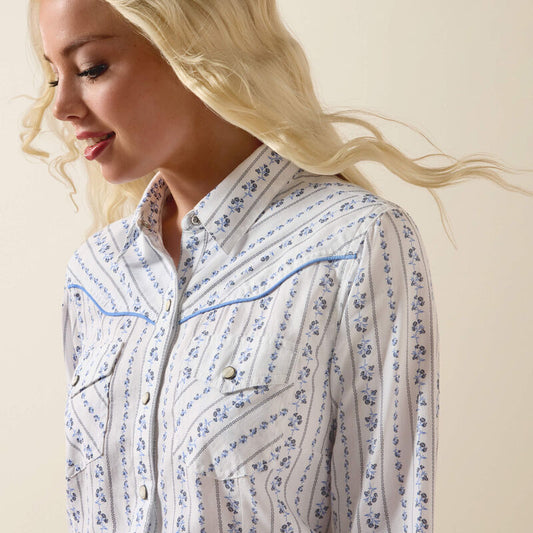 Ariat Grace Long Sleeve Snap Top