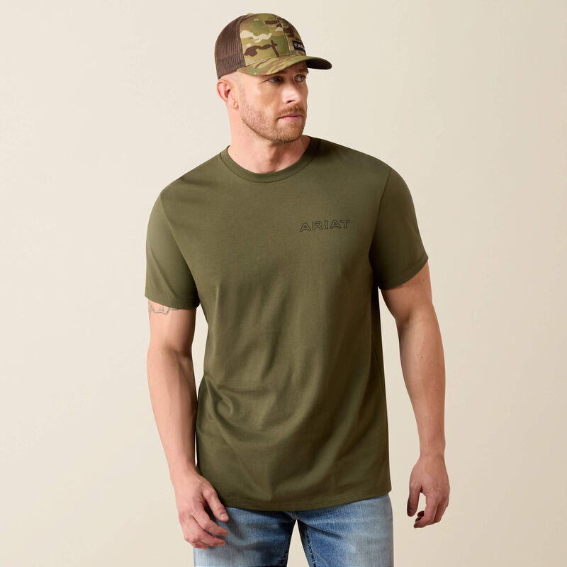 Ariat Rust Serape Shield Tee
