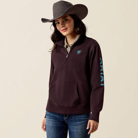 Ariat Foundation Logo 1/2 Zip Sweatshirt