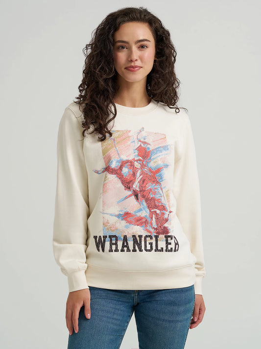 Wrangler Watercolor Crewneck
