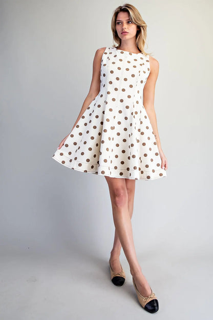 Polka Dot Mini Dress
