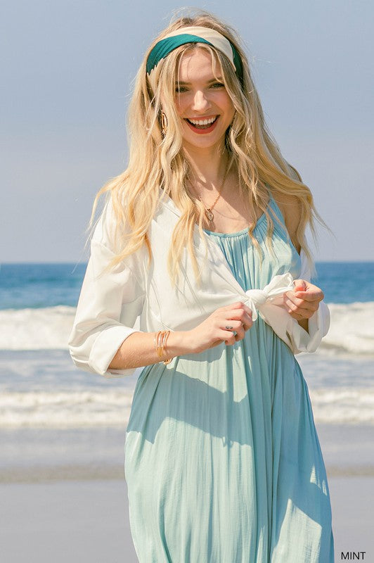 Day At The Sea Maxi Dress