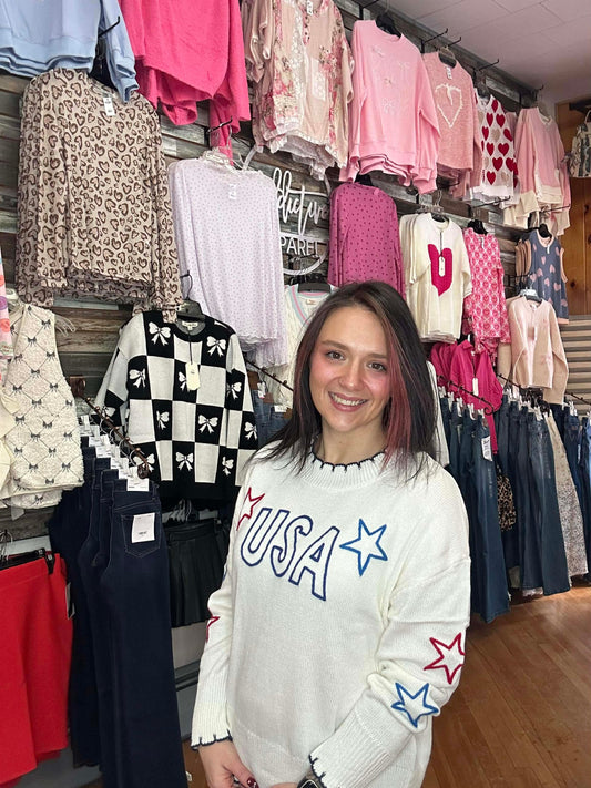 Simply Southern Sweet Stars Sweater