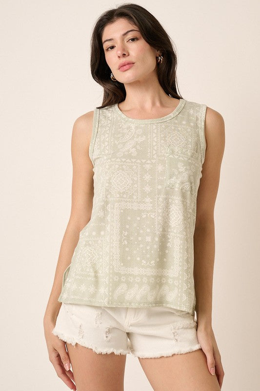 Rust & Rattan Tank
