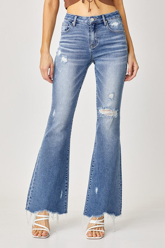 Promise Me Summer Flare Jeans (l9)