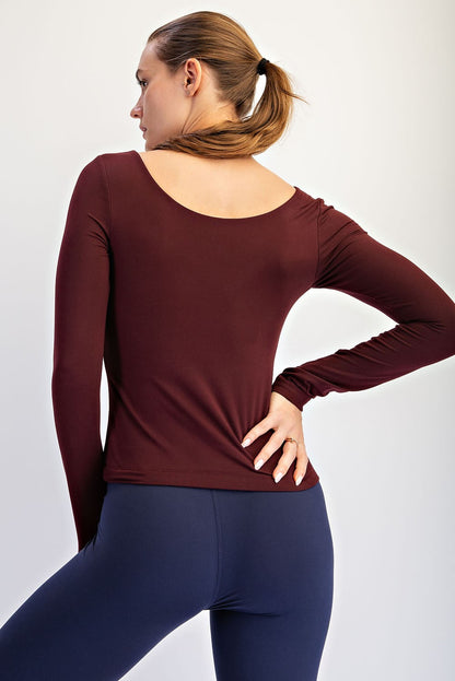Essential Scoop Long Sleeve