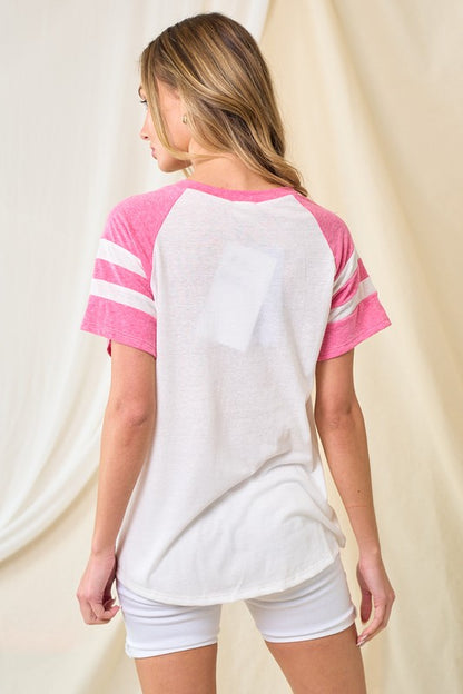 Charolette Baseball Tee