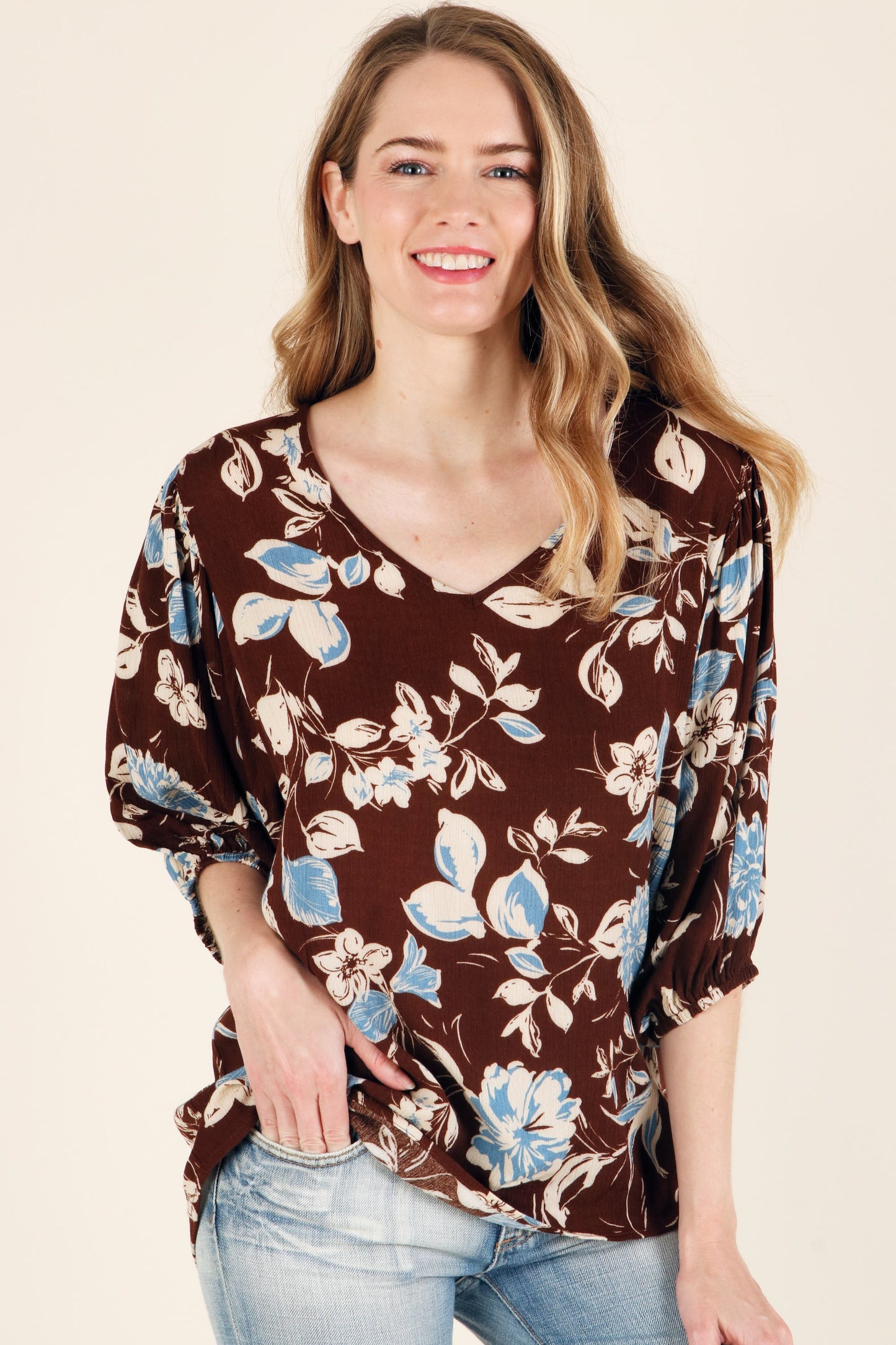 Fall Blooms Top
