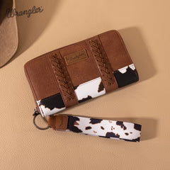Wrangler Cow Print Wallet