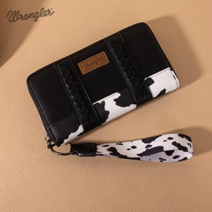 Wrangler Cow Print Wallet