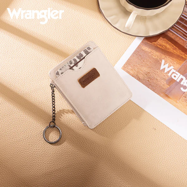 Wrangler Leopard Small Card Wallet Key Chain