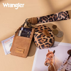 Wrangler Dual Pouch Key Chain Wallet