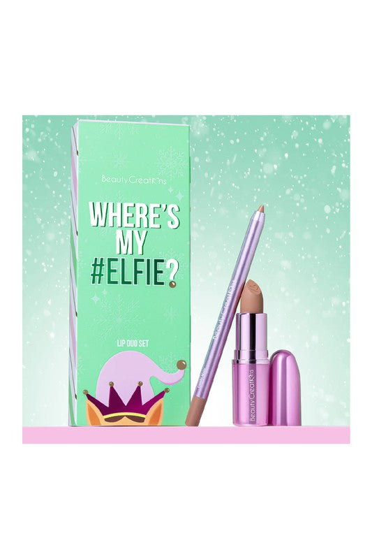 Where's My Elfie Lip Set