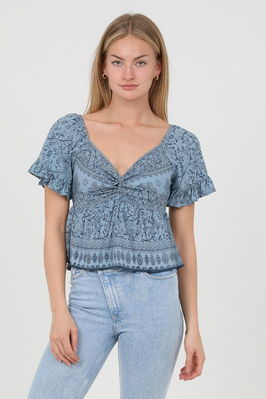 Twilight Bloom Top