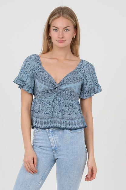 Twilight Bloom Top