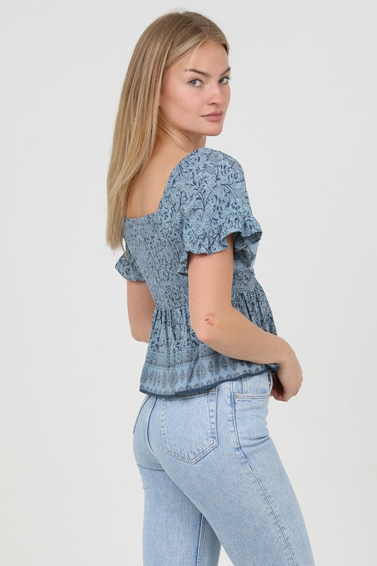 Twilight Bloom Top