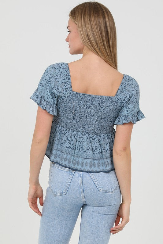 Twilight Bloom Top