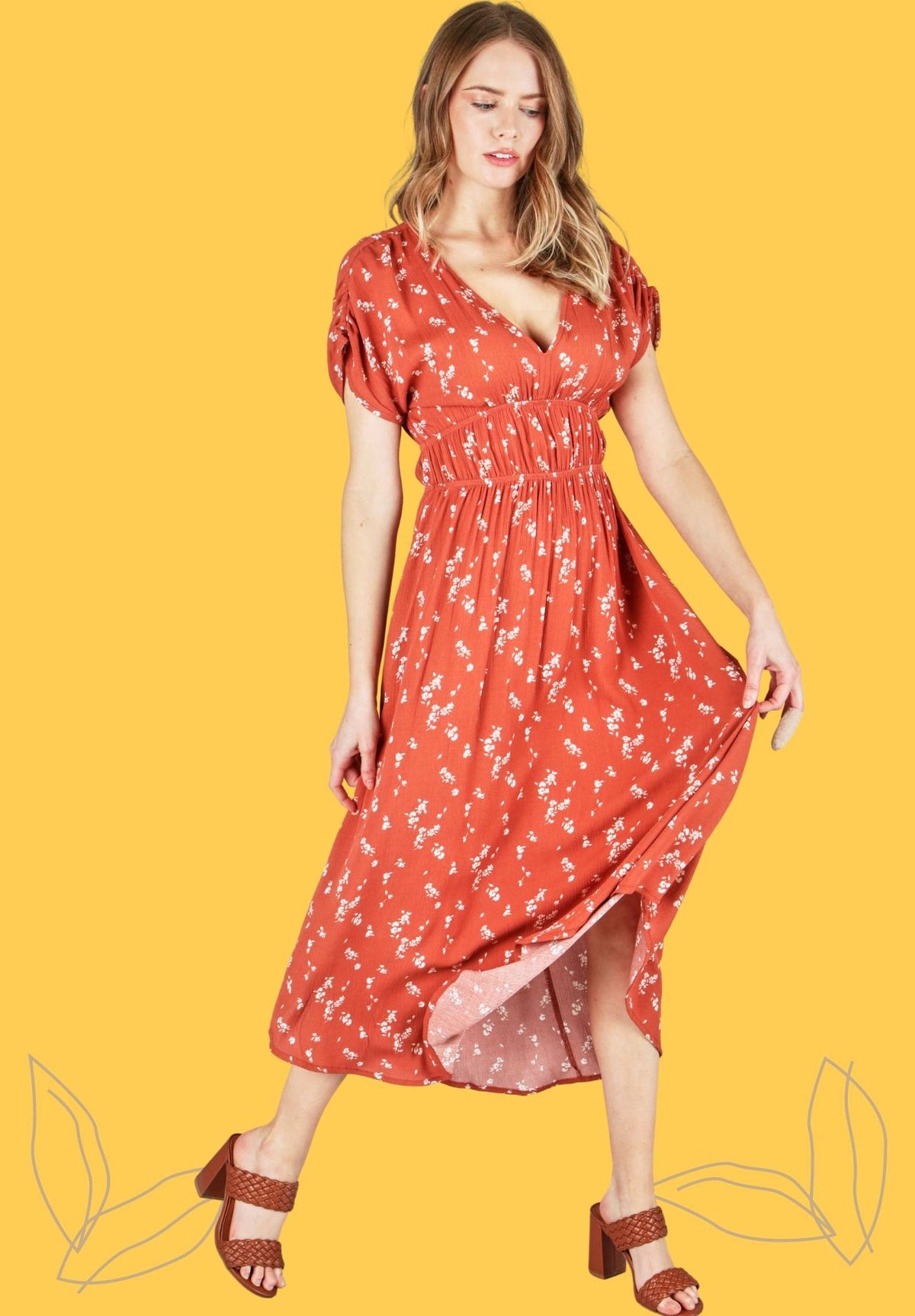 Terracotta Dress