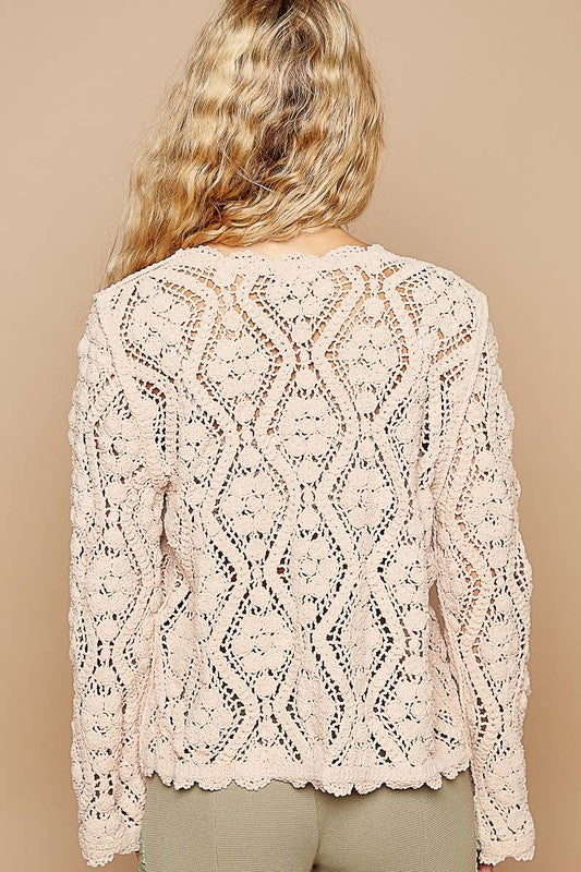 Crochet Me Down Sweater