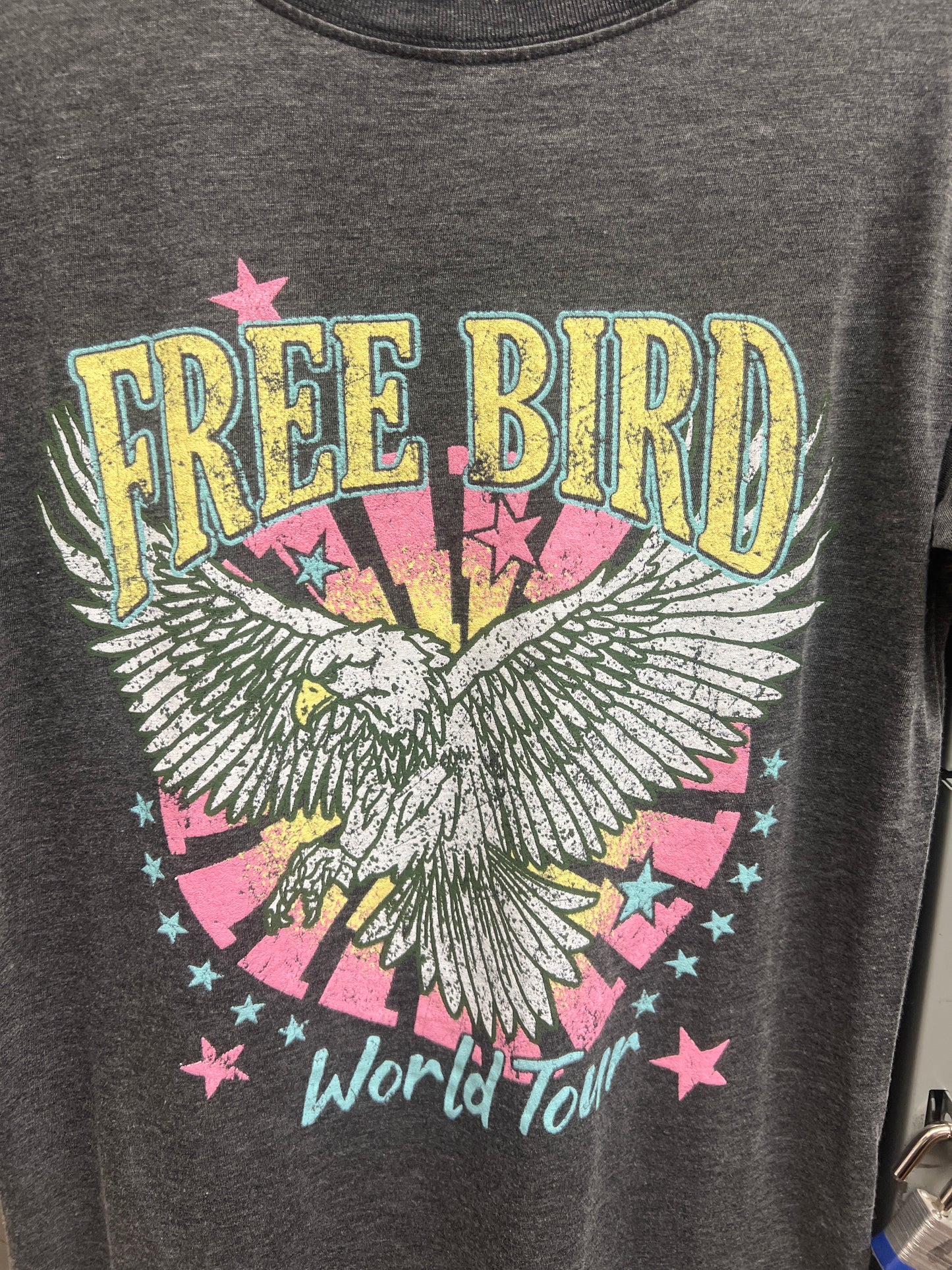 Free Bird World Tour Faux Crop