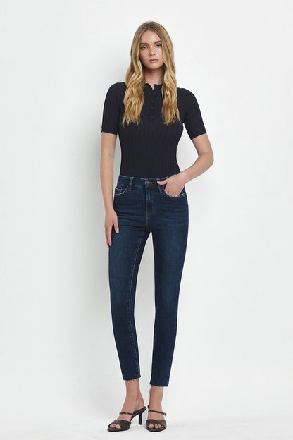 Parallel Lines High Rise Skinny Jeans