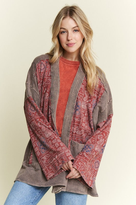 Americana Nights kimono