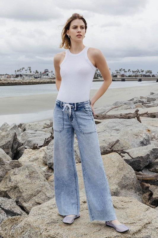 Clearly Drawstring Wide