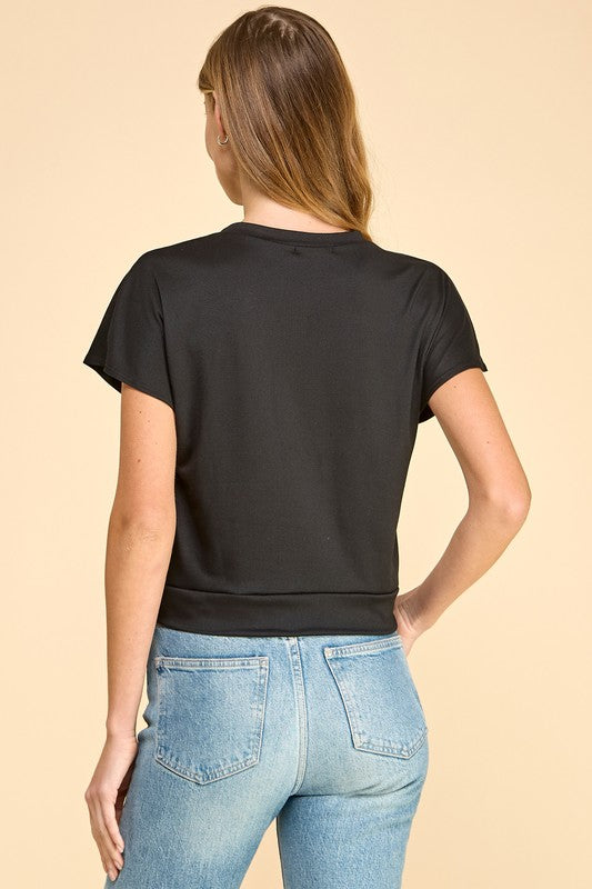 Front Twist Top