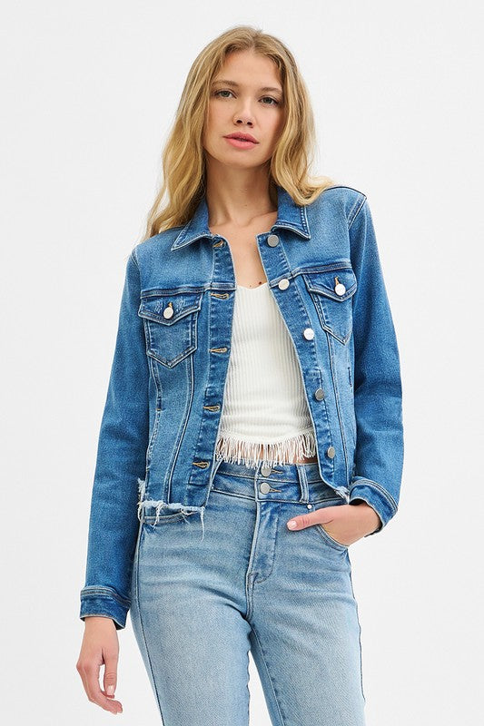 On The Top Denim Jacket