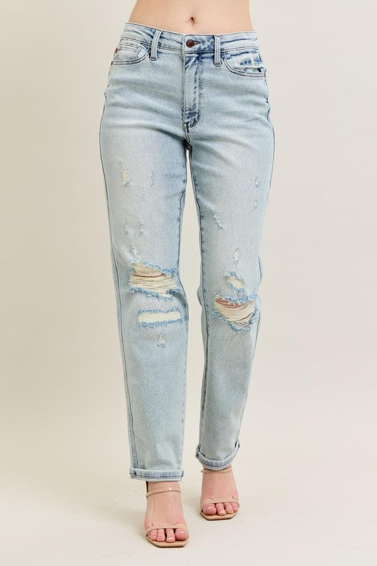 Judy Blue Boyfriend Denim (l17)