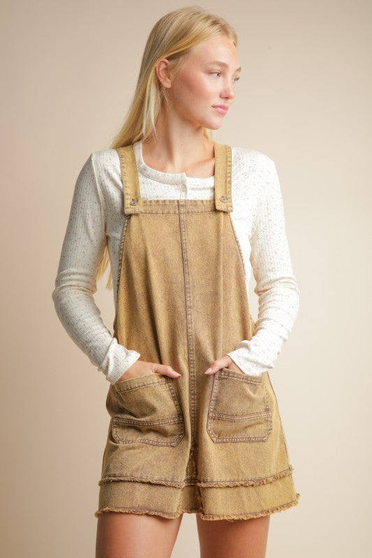 Vintage Vibes Overall Dress