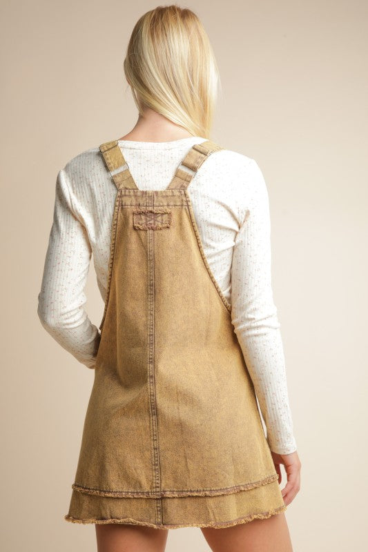 Vintage Vibes Overall Dress
