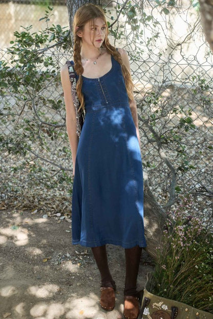 Denim Drive Dress