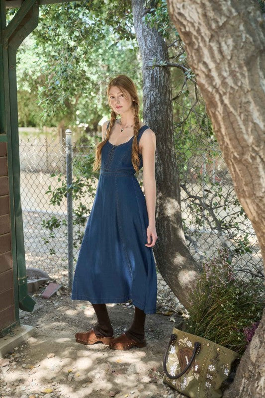Denim Drive Dress