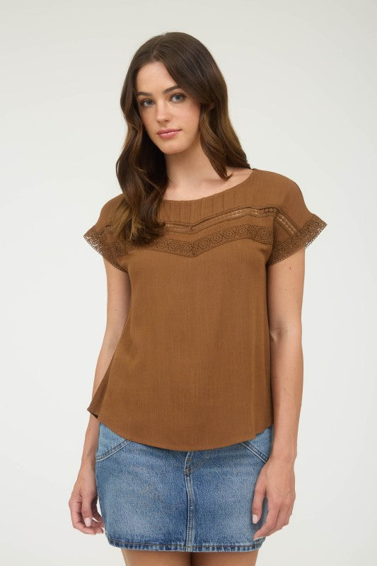 Amber Waves Top